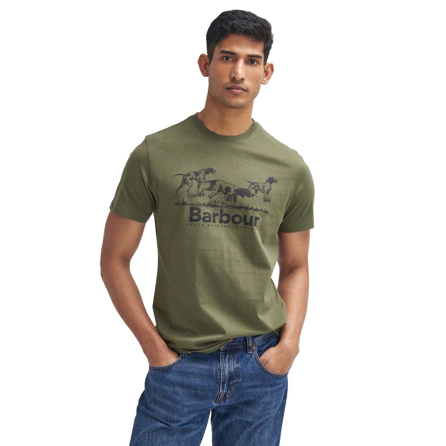 Barbour Field Dog Graphic T-Shirt